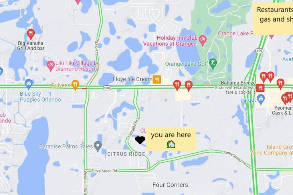 Vacation Home With Private Pool Near Disney World Kissimmee Exterior foto